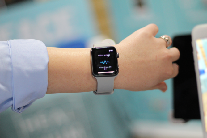 Healium App CES Apple Watch