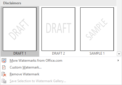 Kako stvoriti stručna izvješća i dokumente u Microsoft Word Watermark-u
