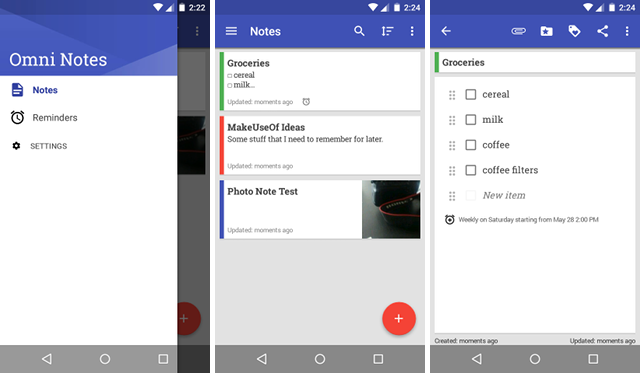 android-Note-app-Omni-bilješke