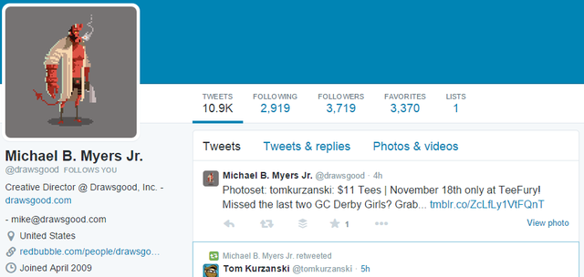 17 Michael B. Myers Jr - Twitter