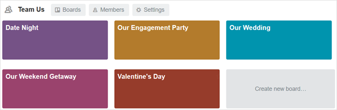 trello savjeti vole romantične datume