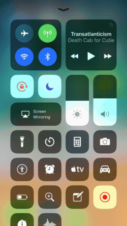 Prečac AirPlay za iOS 11 Control Center