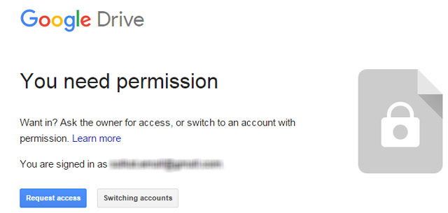Zatražite pristup Google disku