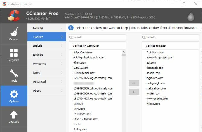 6 CCleaner savjeti i trikovi za učinkovito čišćenje vašeg računala 06 CCleaner kolačići