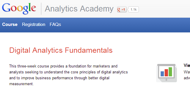 Google pokreće Google Analytics akademiju da podučava ljude o analitičkoj akademiji Google Analytics