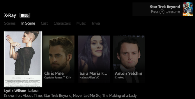 Kako se koristi Amazon Fire TV Stick: X-Ray tijekom filma