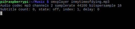 Reprodukujte MP3 datoteke na Raspberry Pi s omxplayerom