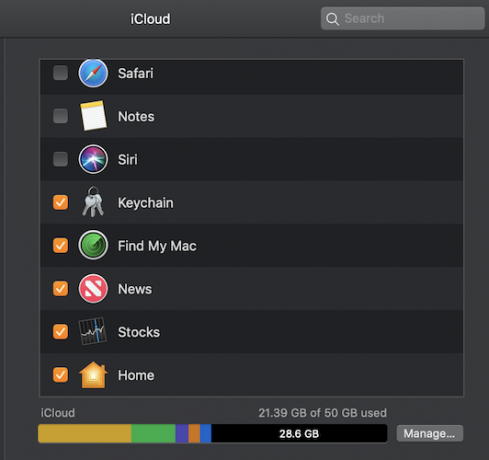 Pronađite moj Mac u postavkama iCloud