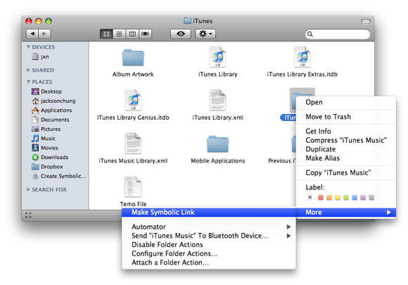 Prenesite svoju iTunes knjižnicu na iPhone putem weba [Mac] napravite simboličnu vezu
