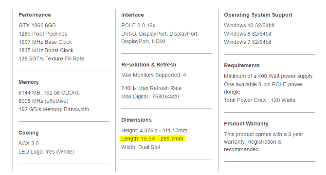 Kako kupiti jeftino igraće računalo s grafičkom karticom Nvidia duljine evga1060