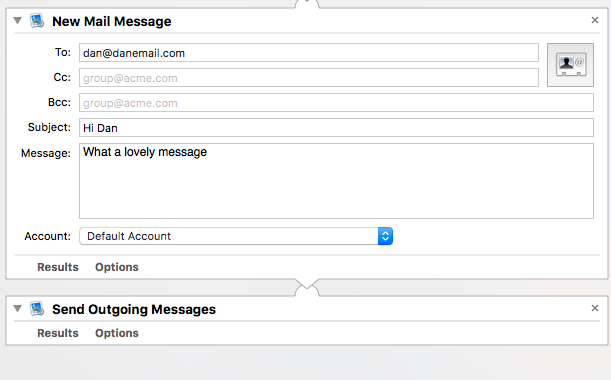 automatik odlazne poruke raspored e-pošte mac