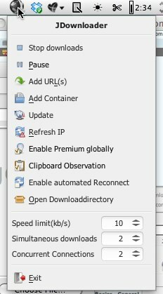 05 jDownloader Menubar.jpg
