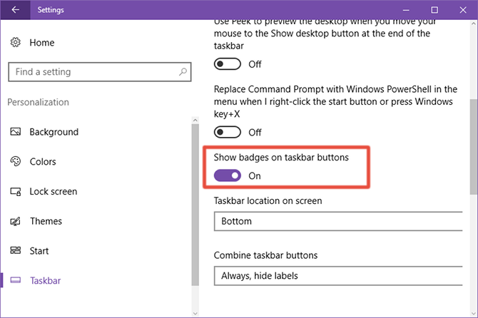 windows-10-settings-taskbar-badges