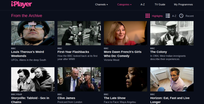 BBC iPlayer dodaje stare emisije iz arhive sa snimke zaslona arhive