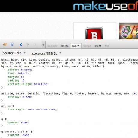 uređivanje css datoteka