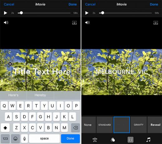 kako urediti videozapise na iphoneu - Dodajte tekst u video