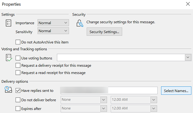 odaberite odgovor na e-poštu u programu Outlook