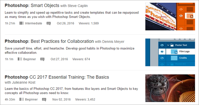 Photoshop-Lynda-tutoriali