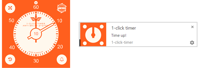 1clicktimer timer aplikacija krom