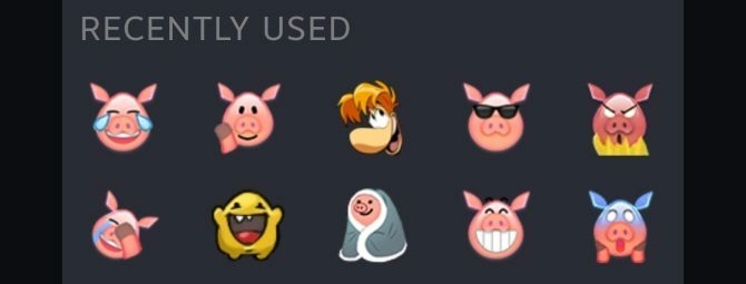 Discord vs. Parni chat - emojis