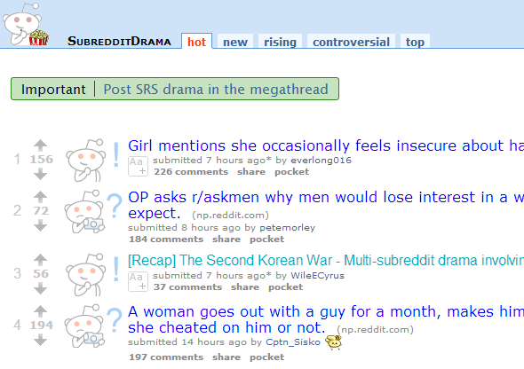 Meta - 7 Awesome Subreddits Sve o Reddit reddit drami