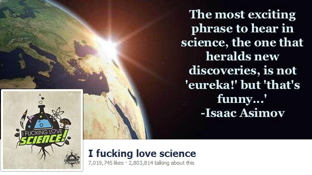 Jebem ljubav na Facebook znanosti