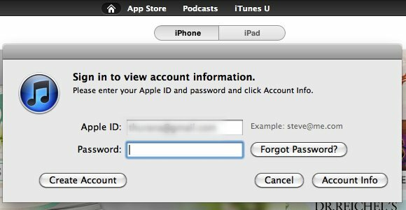 Itunes račun bez kreditne kartice