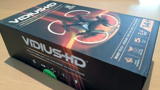 Aerix Vidius HD Budget FPV / VR Streaming Drone muo giveaway vidiushd okvir