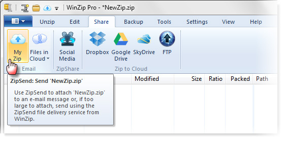 WinZip 17 Pro za Windows: redizajniran za društveno dijeljenje i oblak [Giveaway] winzip06