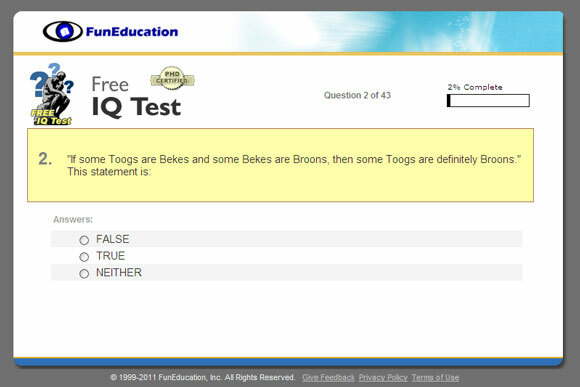IQ-Test01 zabavni testovi