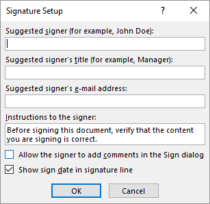 Kako stvoriti profesionalna izvješća i dokumente u programu Microsoft Word Signature Setup