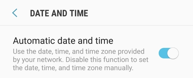 Sinkronizirajte datum i vrijeme na Androidu