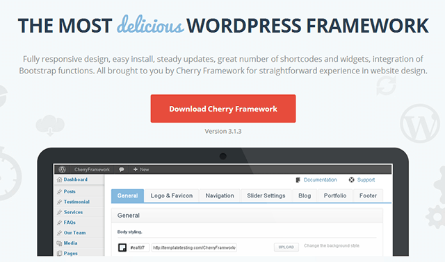 WordPress-okvir-trešnja