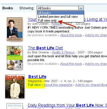 Čitajte cjelovite časopise na mreži u Google knjigama googlebooks1