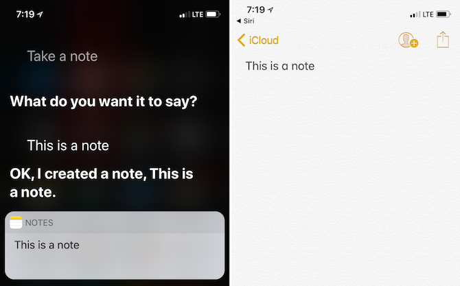 Apple Notes značajke - pitajte Siri