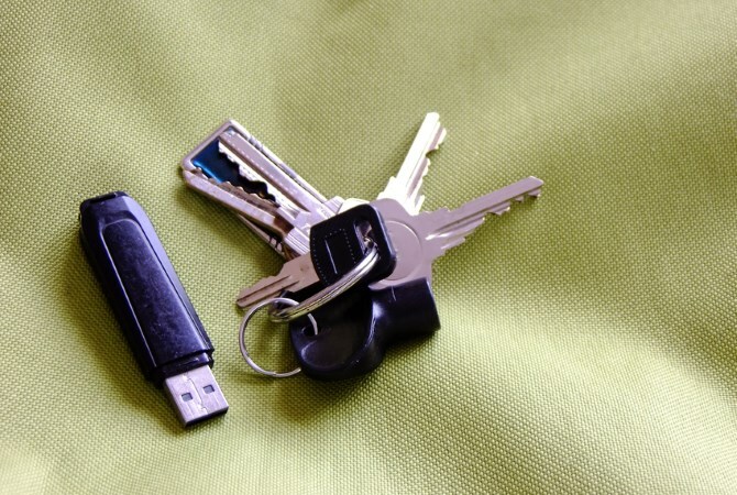 USB pogon na Keyring