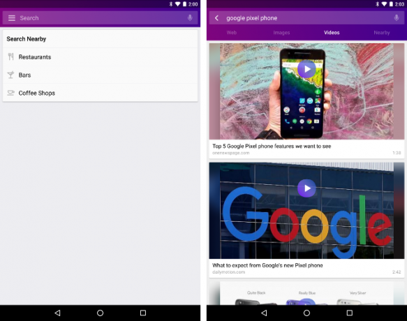 Alternativa za Android - Yahoo