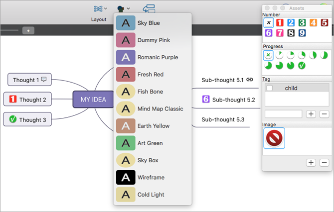 Mapa uma Mydea Lite Mac