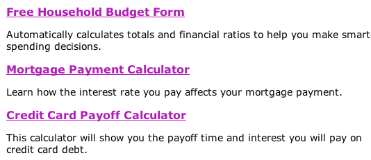 besplatni kalkulator kućnog budžeta