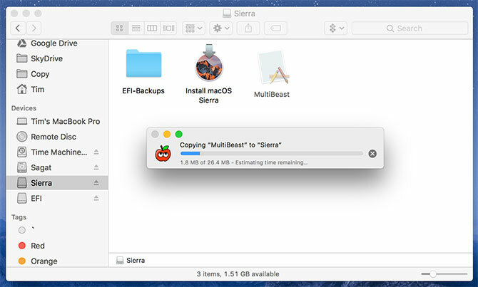 Kako instalirati macOS na PC (potreban Mac) multibeast