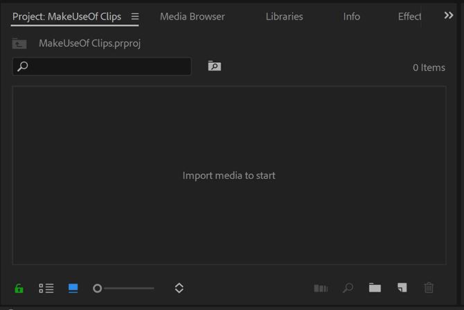 Adobe Premiere import - izrezati video adobe premijera