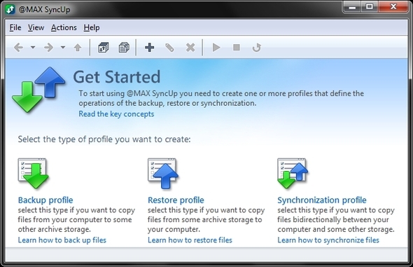 Automatsko sigurnosno kopiranje, sinkroniziranje i vraćanje Windows datoteka pomoću @MAX SyncUp [Nagrade] Započnite