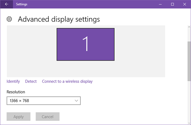 Windows 10-display rezolucije-settings