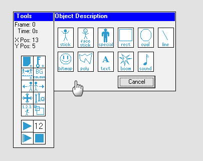 stickman animacijski program