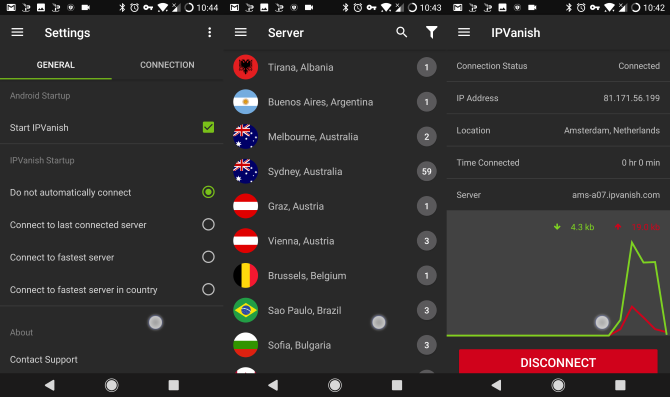 Detaljni pregled: IPVanish - Fleksibilan, pouzdan VPN za svaki muo uređaj koji se promovira ipvanish android app