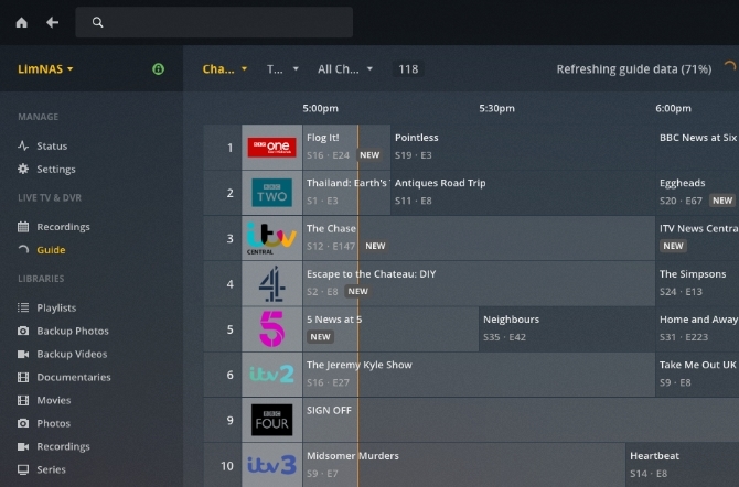 Plex-tv-vodič