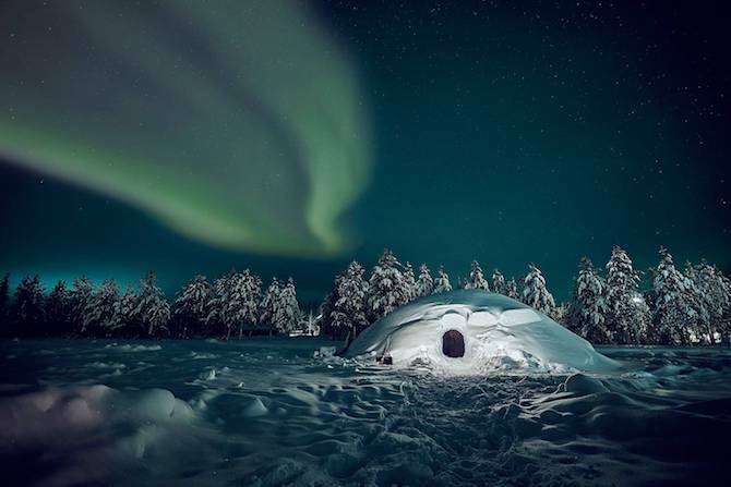 airbnb-snijeg igloo