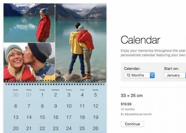 Photo Library Mac - stvorite kalendare