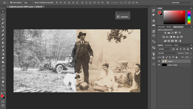 Adobe Photoshop vs. Microsoft Paint: Što vam stvarno treba? složeni sučelje za photoshop