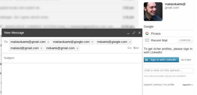 Kako pronaći nečiju stvarnu adresu e-pošte pomoću Gmaila Pronađite stvarnu adresu e-pošte Gmail izvjestitelj